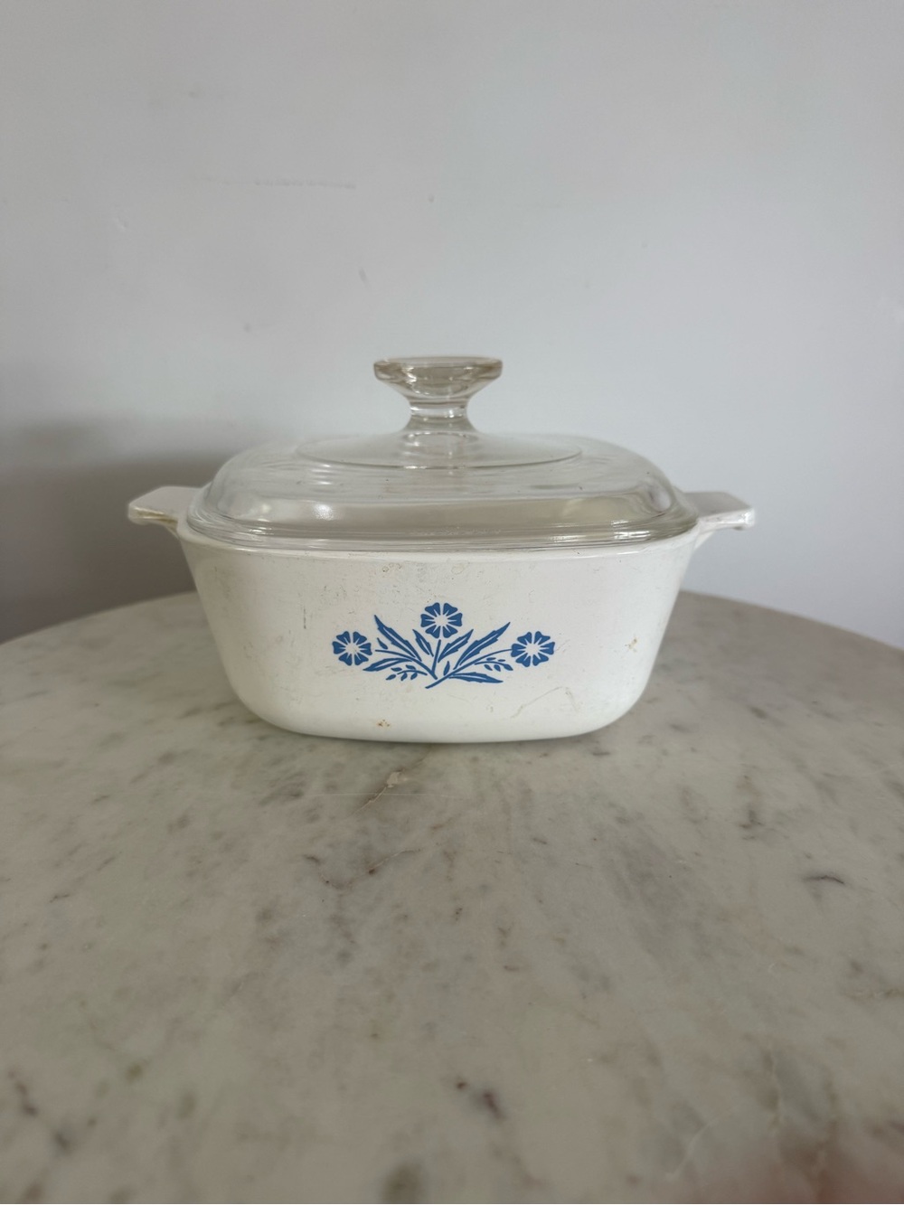 Corning Ware Blue Cornflower 1.5 Qt Casserole Baking Dish A-1 1/2-B w Lid A7C
